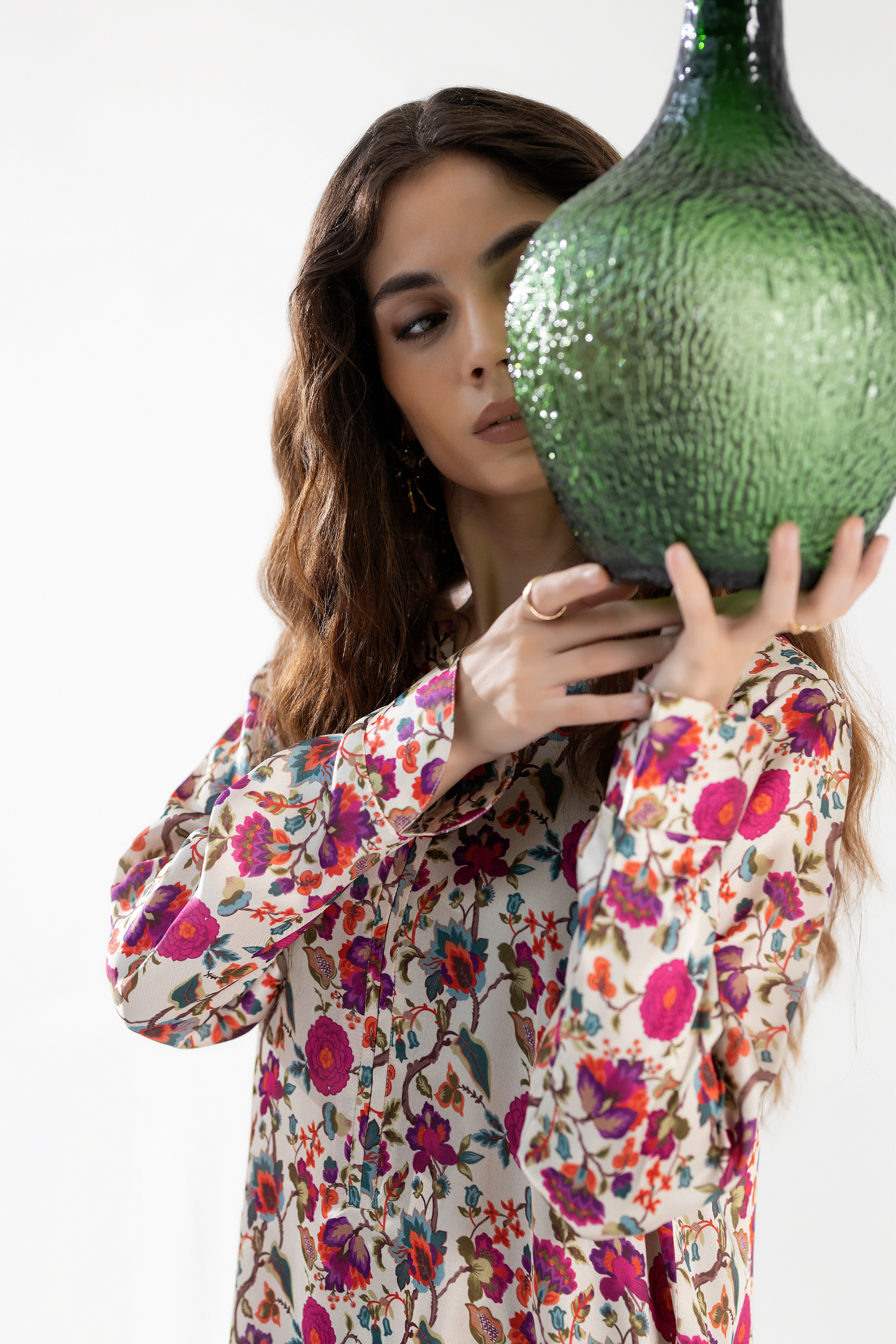 Crimson Poppy - Printed Silk Coord