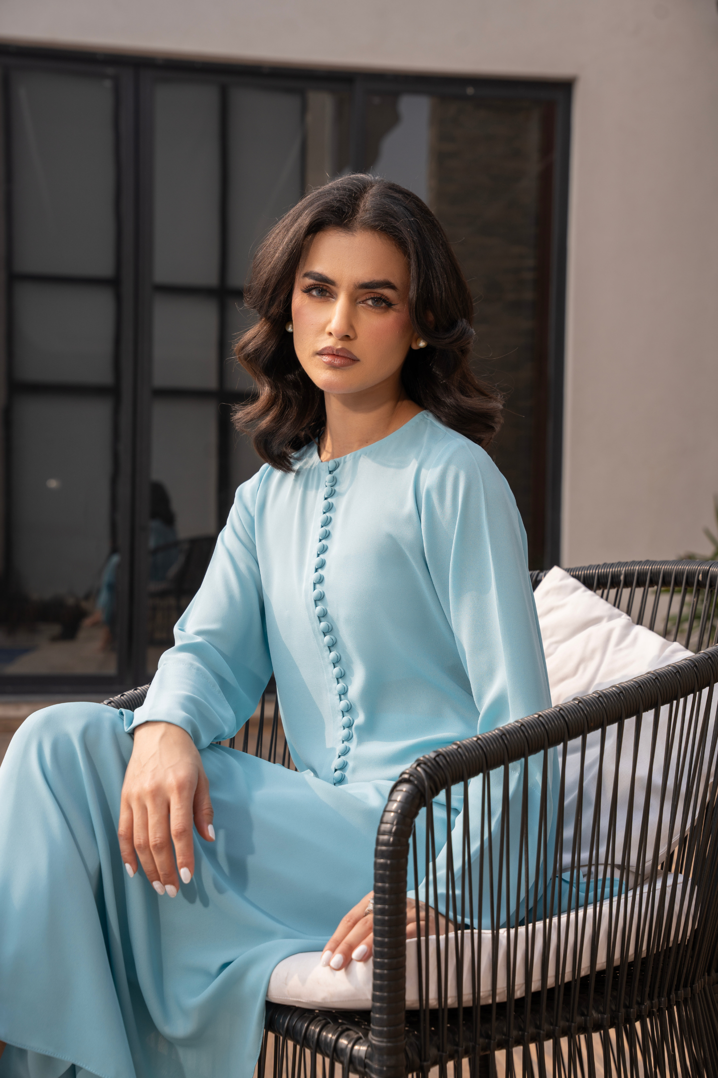 Aqua Turquoise Coord Set