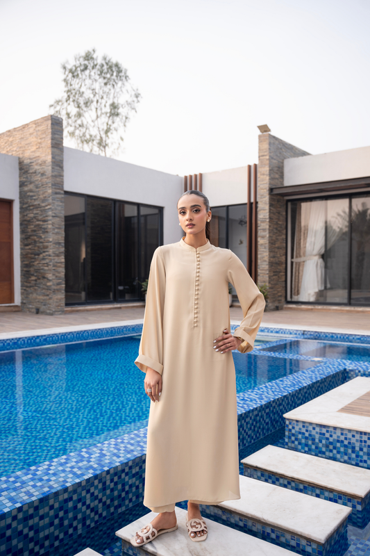 Cloud Cream Coord Set