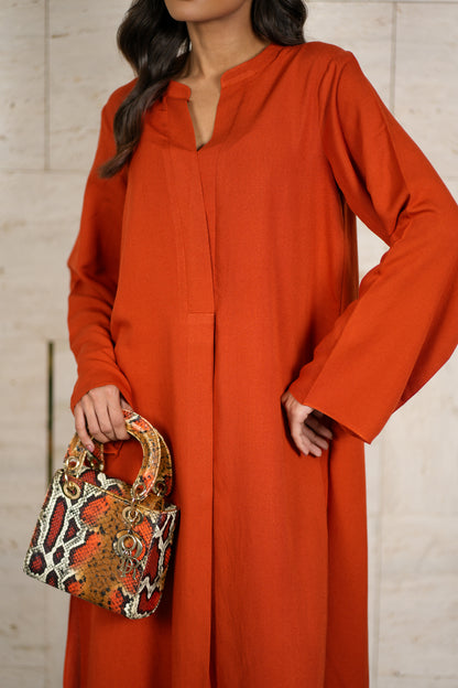 Burnt Orange Karandi Set